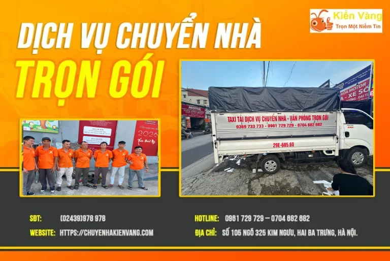 Chuyển nhà trọn gói Phường Đống Đa